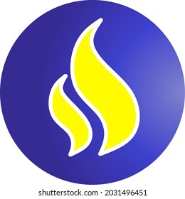Fire symbol logo for your business.