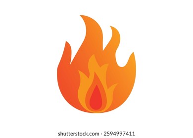 Fire Symbol Vector Graphic, fire flame icon, burning fire, fire symbol, flame clipart, flame logo