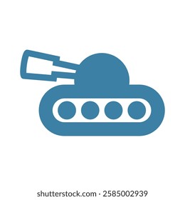 Fire tank logo icon design illustration