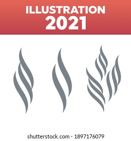 Fire tattoo. Fire flames monochrome tattoo vector set
