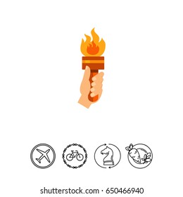 Fire Torch Icon