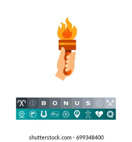 Fire Torch Icon