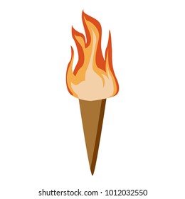 fire torch symbol
