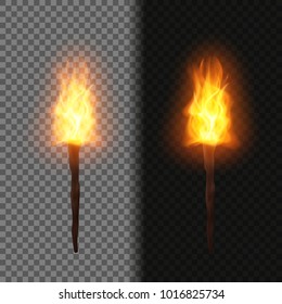 Fire Torch, Vector.