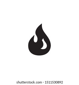 fire trending icon vector symbol template