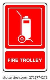Feuerwehrwagen-Symbol-Zeichen, Vektorgrafik, einzeln auf weißem Hintergrund, Label .EPS10