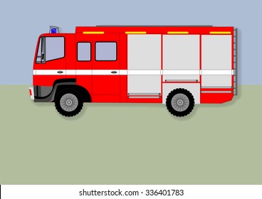 fire truck.