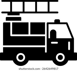 Fire Truck Creative New Icons Design Vector Design