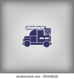 Fire truck icon