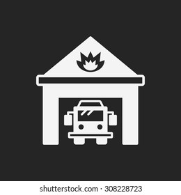 Fire truck icon