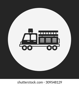 Fire truck icon