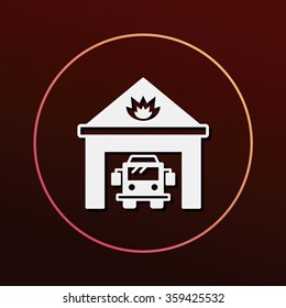 Fire truck icon