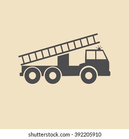 Fire truck icon