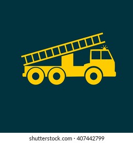 Fire truck icon