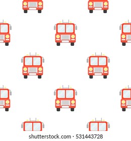 Fire truck icon cartoon. pattern silhouette fire equipment icon from the big fire Department cartoon - stock vecto - stock vecto - stock vecto - stock vector