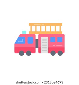 Fire Truck icon in vector. Illustration