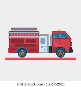 fire truck vector illustration