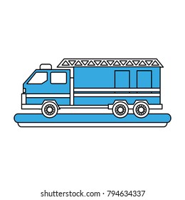Fire truck vehicle