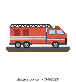 Fire Truck Vehicle