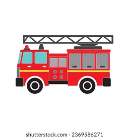 Fire trucks icon vector illustration symbol design