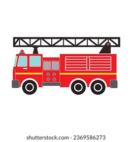 Fire trucks icon vector illustration symbol design