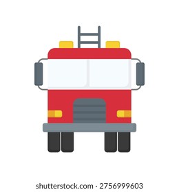 Fire Trucks vector illustration on a white background
