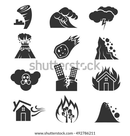Similar – Image, Stock Photo The mountain burns Nature