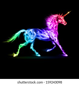 Unicorn Glow Images Stock Photos Vectors Shutterstock