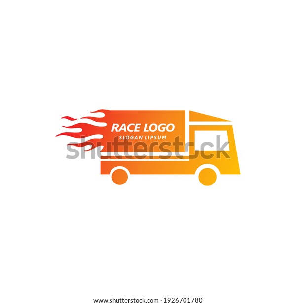 Fire van\
Logo, Speed van car Logo Event, Speed Fire logo design vector,\
Silhouette of car with fire, Original van design. Logo on the car\
is fictitious. Fast Speedometer, icon\
symbol