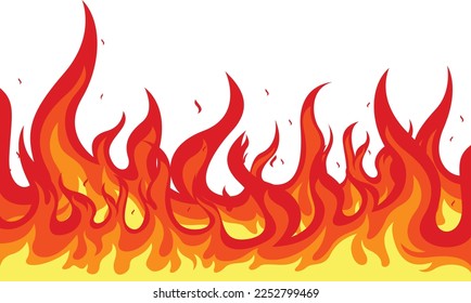 fire vector background for design use