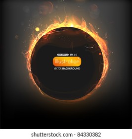 Fire vector frame