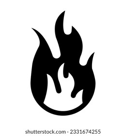 Fire Vector Glyph Icon For Personal And Commercial Use.
