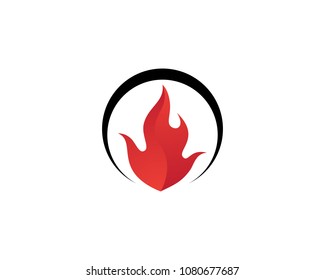 Fire vector icon