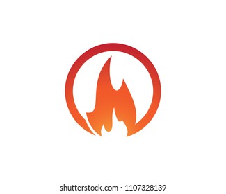 Fire vector icon