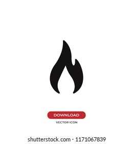 Fire vector icon