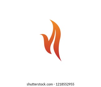 Fire vector icon