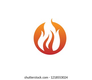 Fire vector icon