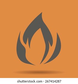 fire vector icon