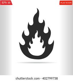 Fire vector Icon