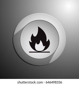 Fire vector Icon.