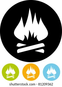 Fire vector icon