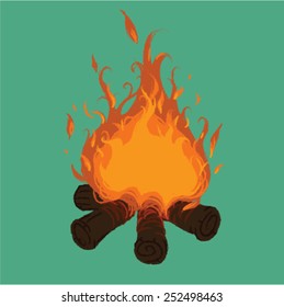 Fire Vector Illustration