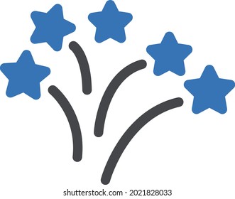 fire vector illustration isolated on a transparent background . glyph vector icons for concept or web graphics.