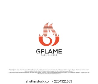Feuervektorgrafik eines isolierten Feuerzeichens. Feuersymbol im Flachstil