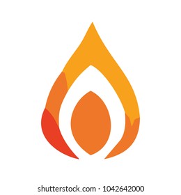 fire vector logo