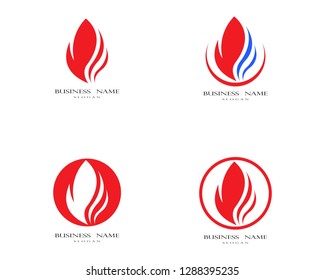 Fire vector logo - Vector 