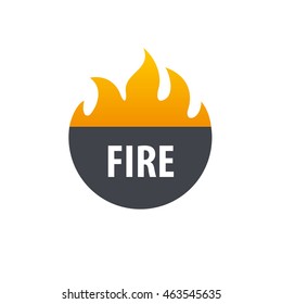 fire vector logo