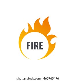 fire vector logo