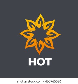 fire vector logo