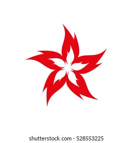 fire vector logo